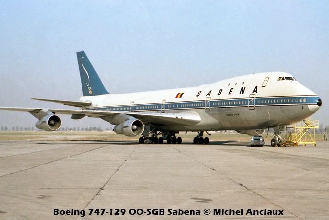 img21100 Boeing 747-129 OO-SGB Sabena © Michel Anciaux