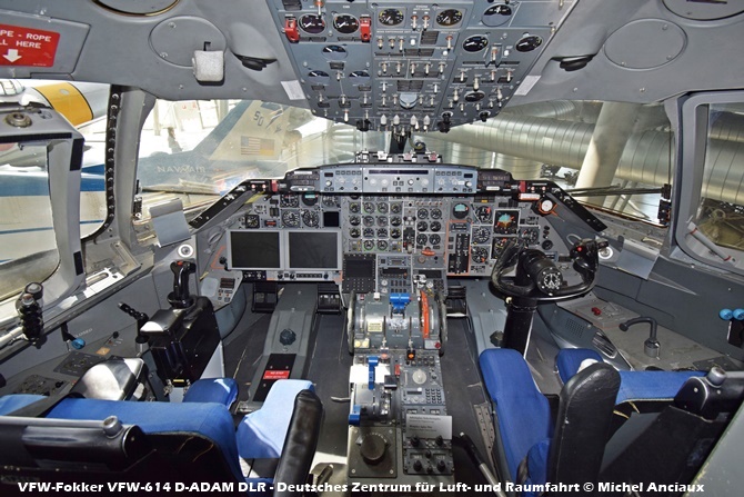 DSC_0222 VFW-Fokker VFW-614 D-ADAM DLR - Deutsches Zentrum für Luft- und Raumfahrt © Michel Anciaux